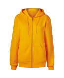 Soffe 9377 9 Oz Flc Zip Hood in Gold y7d