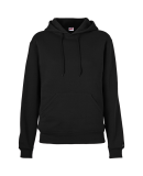 Soffe 9388 9 Oz Fleece Hood in Black ey1