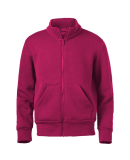 Soffe 9310T Full Zip Mock Tod in Maroon r3r