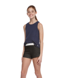 Soffe B037 Youth Short in Team black heather k9j