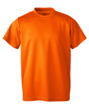 Soffe 995Y YTH SS PERFORMANCE TEE PLY in Orange w38