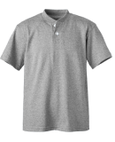 Soffe B206 YTH 2-BTN HENLEY 50/50 in Oxford h49