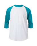 Soffe B209 Youth B/B Tee in Whtteal bfe