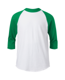 Soffe B209 Youth B/B Tee in Whtkelly g9k
