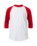 Soffe B209 Youth B/B Tee in Red r6m