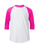 Soffe B209 Youth B/B Tee in Neon pink rjj
