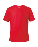 Soffe B345 Youth S/S Tee in Team red heather 617