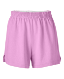 Soffe B037C GIRLS CURVY SOFFE SHORT in Washed pink fe6