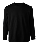 Soffe B375 Youth L/S Tee in Black e27