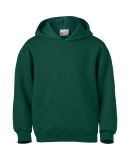 Soffe B9289 9 Oz Fleece Hood in Dk green g5k