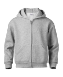 Soffe J9078 9 Oz Flc Zip Hood in Oxford h52