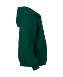 Soffe J9078 9 Oz Flc Zip Hood in Dk green 301