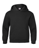 Soffe J9289 9 Oz Flc PO Hood in Black 001