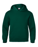 Soffe J9289 9 Oz Flc PO Hood in Dk green 301