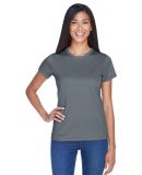 8420L UltraClub Ladies' Cool & Dry Sport Performan in Charcoal