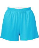 Soffe M037C Jr Curves Short in Ocean blue h1j