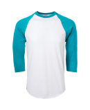 Soffe M209 Adult B/B Tee in Whtteal bfe