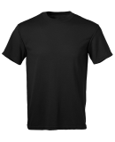 Soffe M280-3 Adult S/S Tee in Black 001