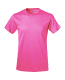 Soffe M305 Adult S/S Tee in Hot pink 672