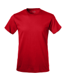 Soffe M305 Adult S/S Tee in New red r58