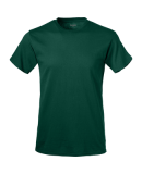 Soffe M305US Adult S/S Tee in Dk green g75