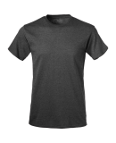 Soffe M305US Adult S/S Tee in Charcoal heather h24