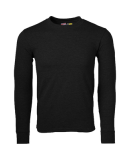 Soffe M875 Adult L/S Tee in Black ew4