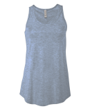 Soffe P506TS LADIES TRI BLEND FLOWY TANK in Steel quartz efr