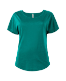 Soffe P505CS LADIES CVC DOLMAN TEE in Jade v3t