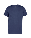 Soffe P601CS MENS CVC SS CREW NECK TEE in Denim heather ker