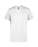 Soffe P601CS MENS CVC SS CREW NECK TEE in White n5r