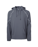 Soffe 1027M Delta Apparel  Mens Hood in Gun metal