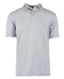 Burnside Clothing 0900 Dawn to Dusk Polo in Heather light grey