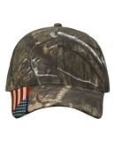 Kati LC350 Camo Woven USA Flag Cap in Country dna/ usa flag