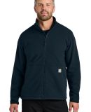 CARHARTT CT106416 Carhartt Textured Full-Zip Fleec in Navy