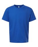 American Apparel 2001Y Youth Fine Jersey Tee in Royal blue