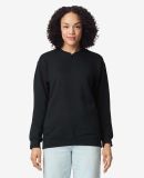 Gildan SF008 Unisex Softstyle Midweight Fleece Qua in Black