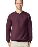 Gildan SF008 Unisex Softstyle Midweight Fleece Qua in Maroon