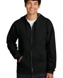 Gildan SF600 Unisex Softstyle Fleece Hooded Sweats in Black