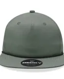 Decky Hats  6032 Decky 5-Panel Rope Cap in Loden/black
