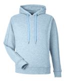 J America 8740 Electric Fleece Hooded Sweatshirt in Electric sky