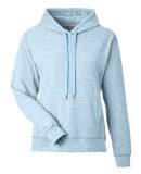 J America 8742 Women's Electric Fleece Hooded Swea in Electric sky
