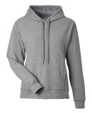 J America 8742 Women's Electric Fleece Hooded Swea in Electric slate