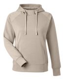 J America 8753 Women's Apex Fleece Hooded Sweatshi in Mojave