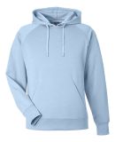 J America 8750 Apex Fleece Hooded Sweatshirt in Ice blue