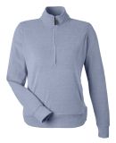 J America 8762 Women's Element Fleece Quarter-Zip  in Navy