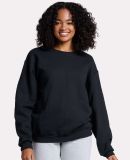 Jerzees C12MR Rugged Crewneck Sweatshirt in Black ink