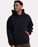 Jerzees H12MR Rugged Hooded Sweatshirt in Black ink