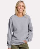 Jerzees IC48MR Ultimate CVC Crewneck Sweatshirt in Athletic heather