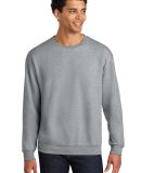 Jerzees IC48MR Ultimate CVC Crewneck Sweatshirt in Athletic heather